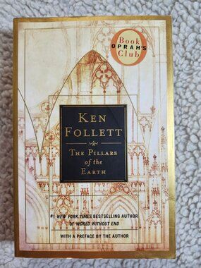 Ken Follett The Pillars of the Earth Paperback New American Library 2007 Oprah